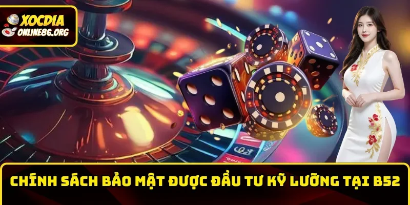 Chính sách bảo mật được đầu tư kỹ lưỡng tại B52